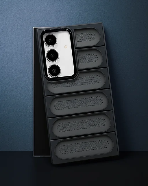 Samsung Galaxy S24 Plus Kılıf Airmax Silikon Kapak - Siyah
