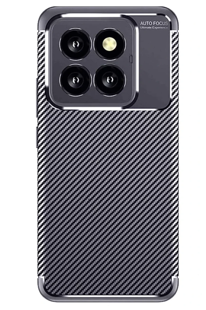 Xiao 14T Pro Kılıf Auto Focus Karbon Kapak - Lacivert