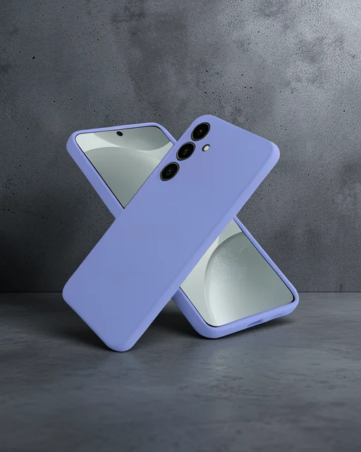 Samsung Galaxy A36 Kılıf First Silikon - Lila