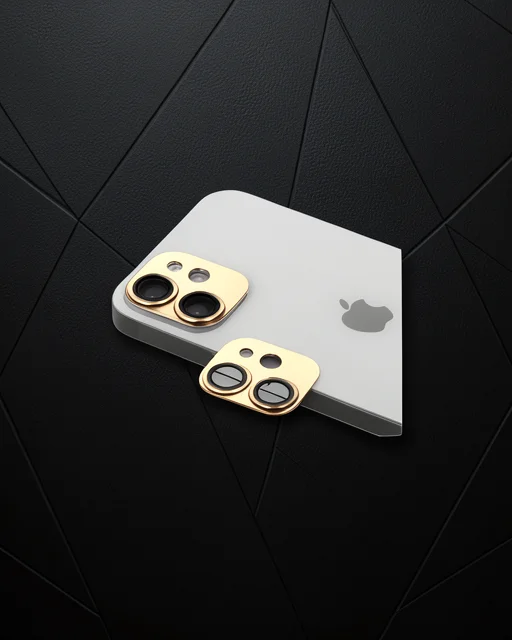 Apple İphone 11 Pers Alüminyum Kamera Lens - Gold