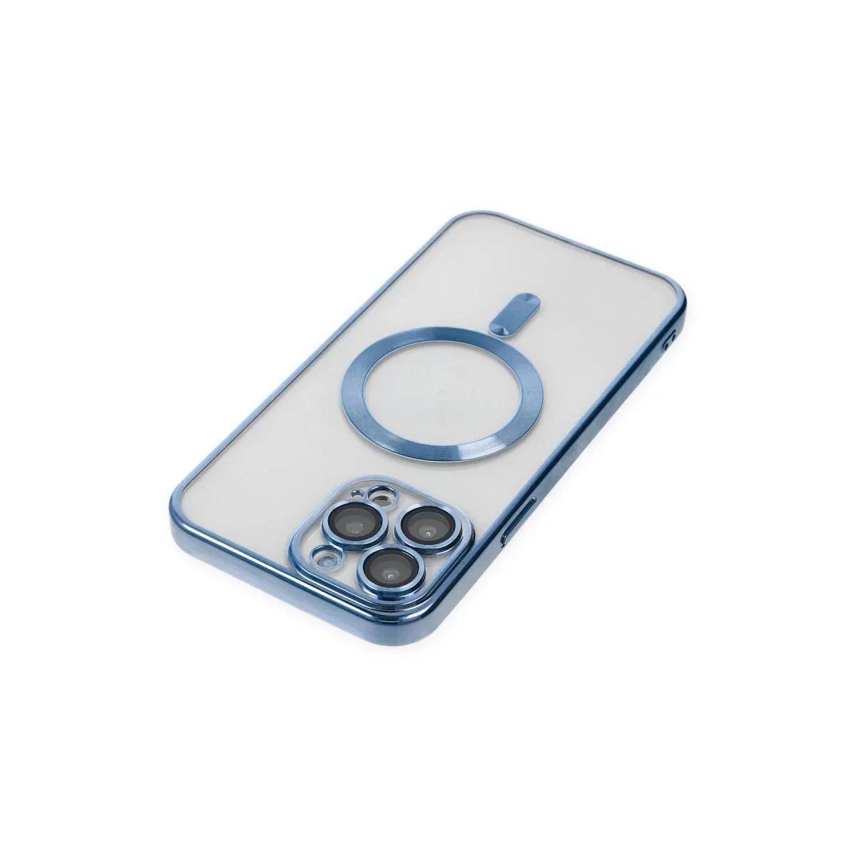 Apple iPhone 14 Pro Kılıf Kross Magneticsafe Kapak - Sierra Blue görsel 5