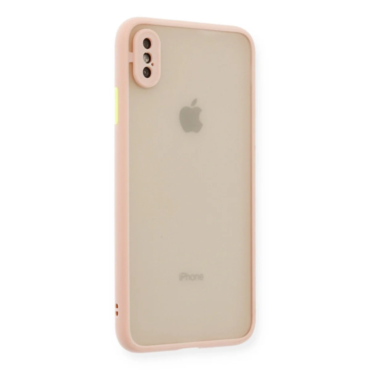 Apple İphone X Kılıf Montreal Silikon Kapak - Pembe görsel 2