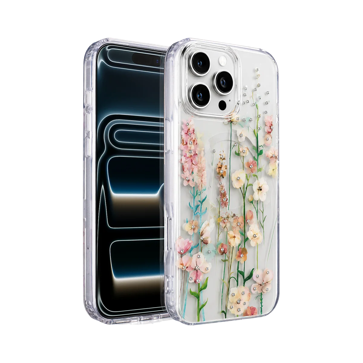 Onegif Apple iPhone 16 Pro Max Desina Magsafe Kapak - Desen 1