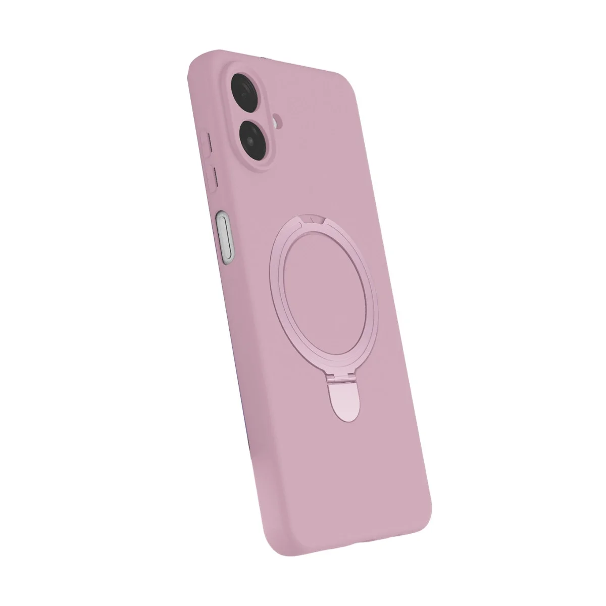 Samsung Galaxy A07 4g Regal Magsafe Standlı Kapak - Açık Pembe görsel 2