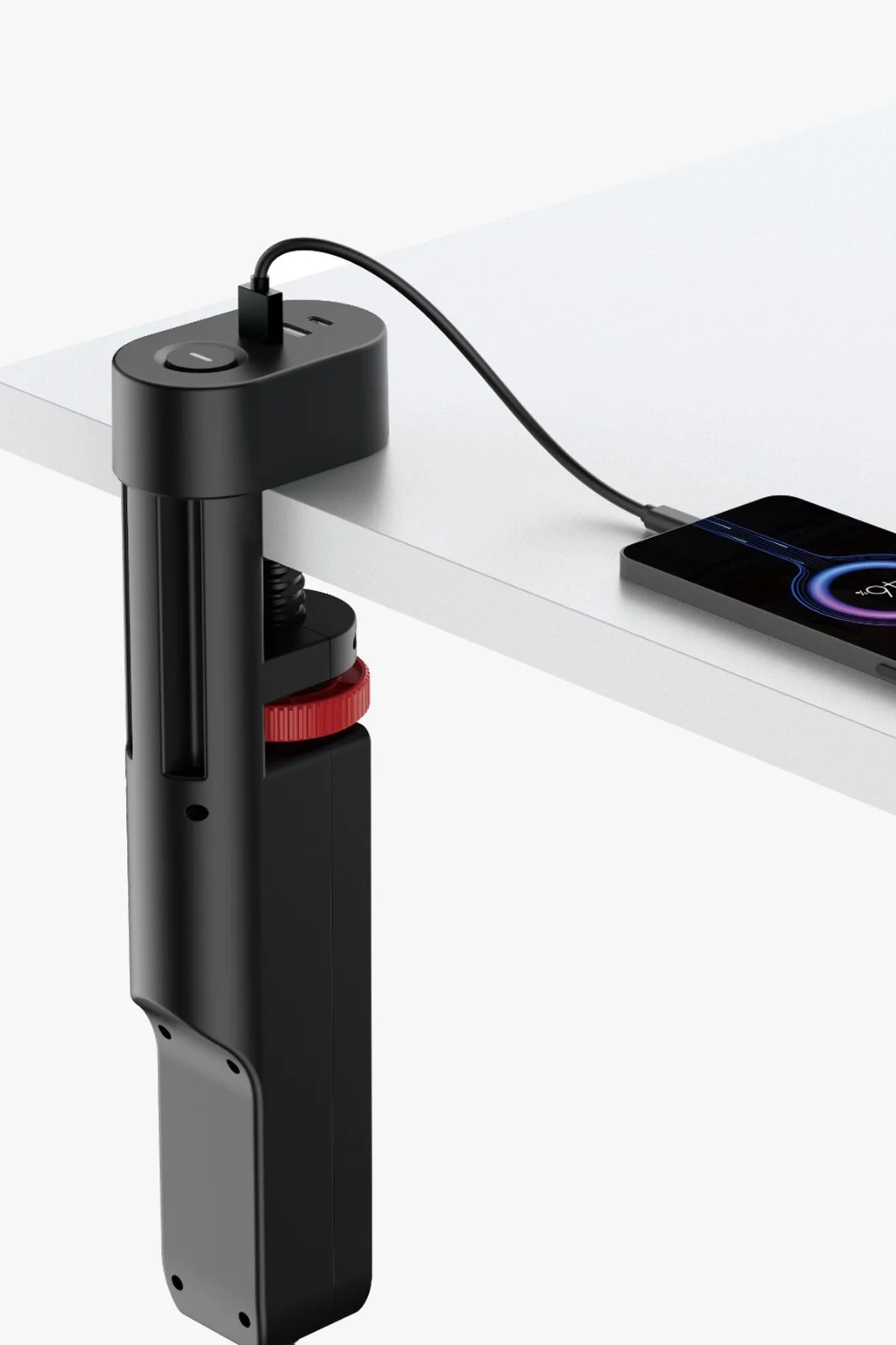 Vothoon Masa Tipi PD20W Akım Korumalı 3’lü Priz 2xUsb 1xType-C Girişli Kablolu Priz Ftr19 görsel 2
