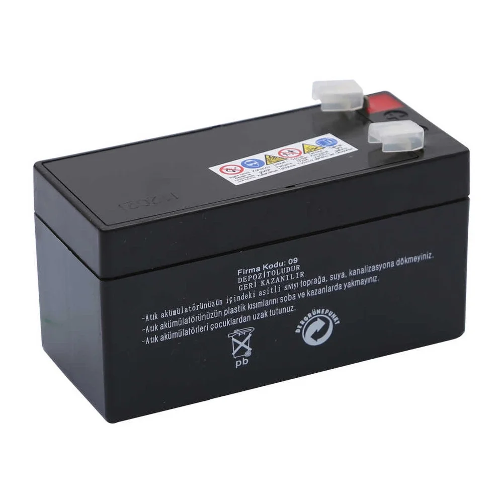 AX12-1.3 12V 1.3Ah Akü görsel 3
