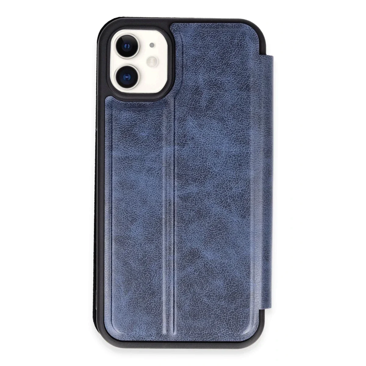 Apple iPhone 11 Kılıf Flip Cover - Lacivert görsel 3
