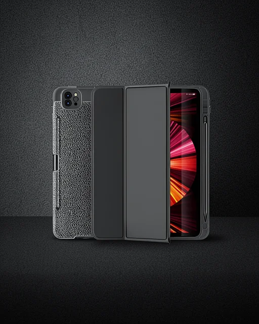 Apple İpad Pro 11 (2020) Kılıf Tablet Focus Silikon - Siyah