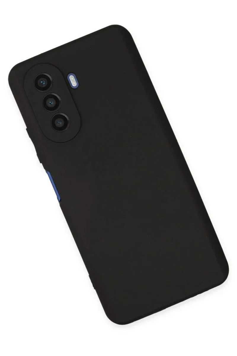 Huawei Nova Y70 Kılıf First Silikon - Siyah görsel 2