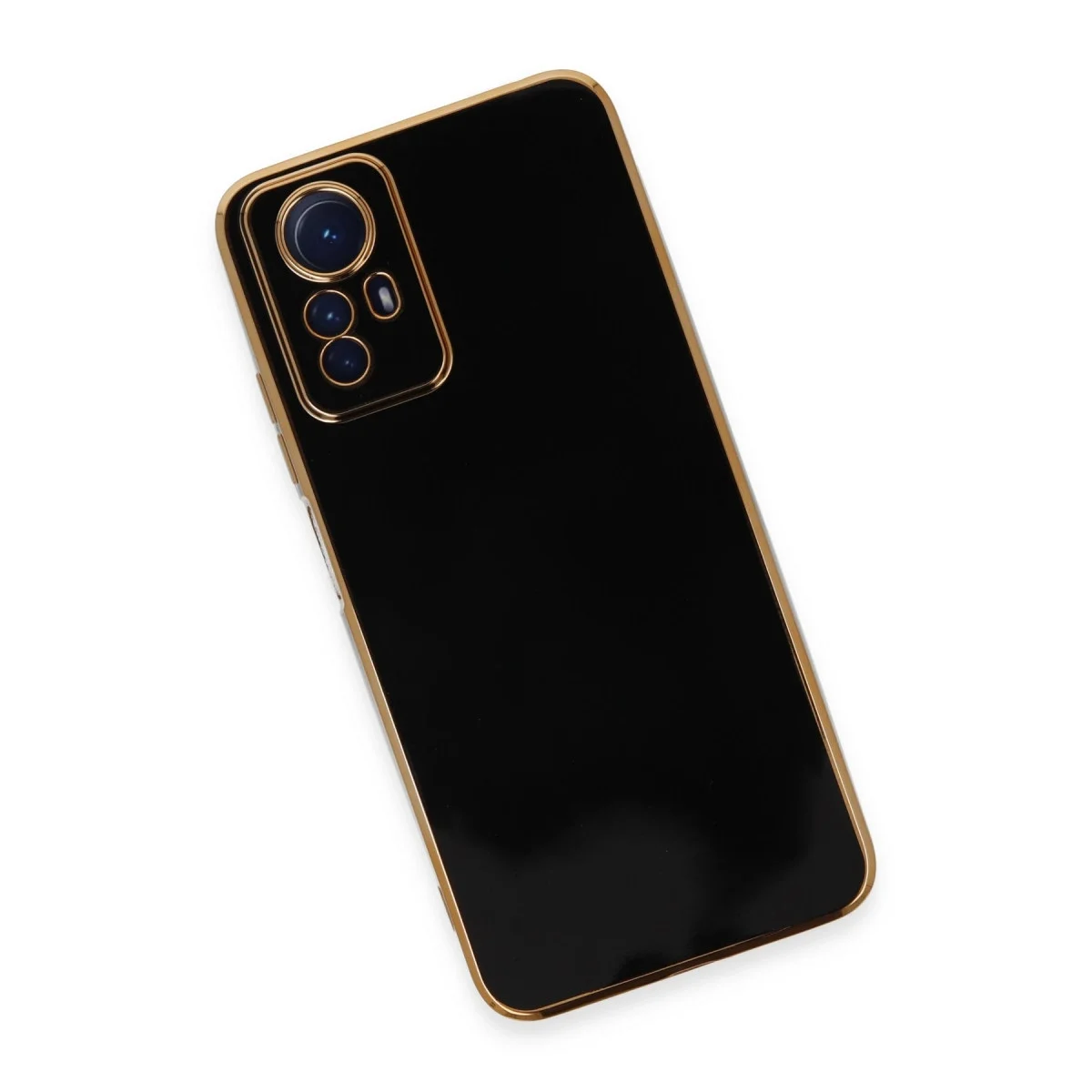 Xiaomi Redmi Note 12s Kılıf Volet Silikon - Siyah görsel 4