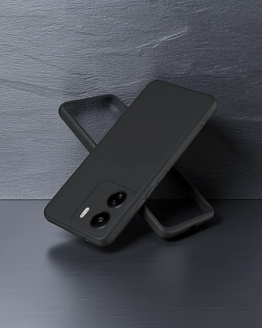 Xiaomi Redmi 13c Kılıf First Silikon - Siyah