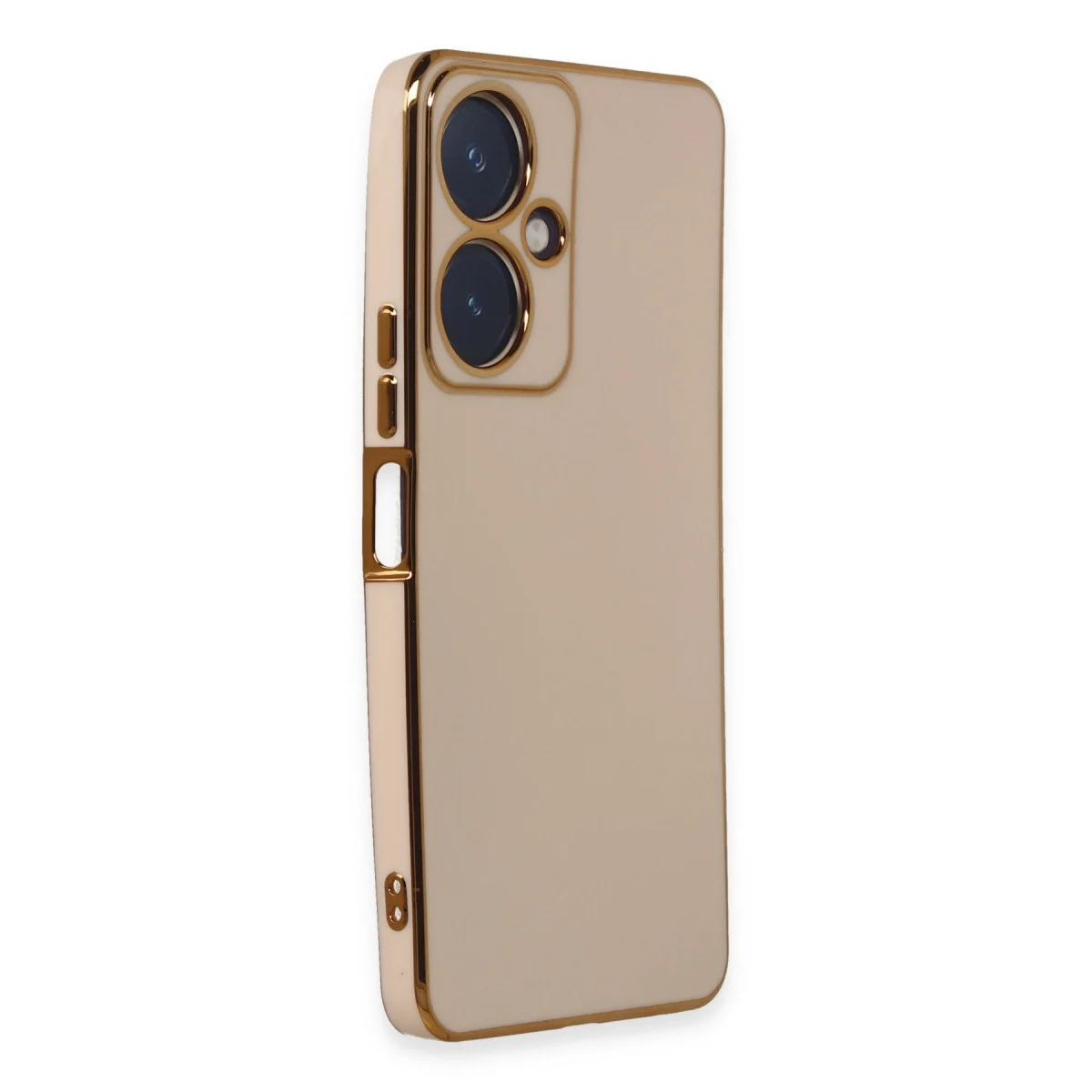 Vivo Y27 Kılıf Volet Silikon - Pembe görsel 2
