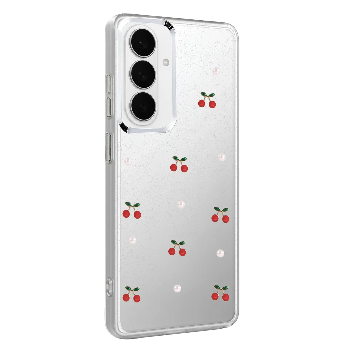 Samsung Galaxy S26 Plus Fiyonk Desenli Kapak - Desen 9 görsel 3