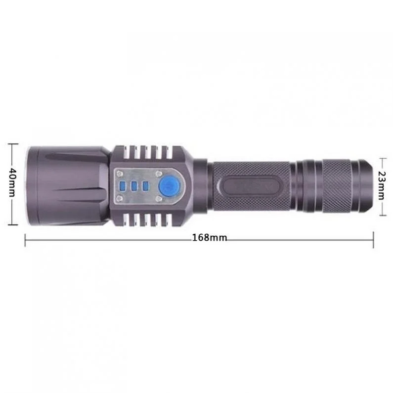 Baretta Brs18 Oto Şarjlı T6 Led 3000 Lümen El Feneri görsel 8