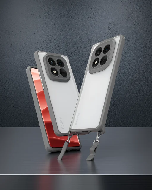 Xiaomi Redmi Note 14 Pro 5g Kılıf Penta Silikon Kılıf - Titan Gri