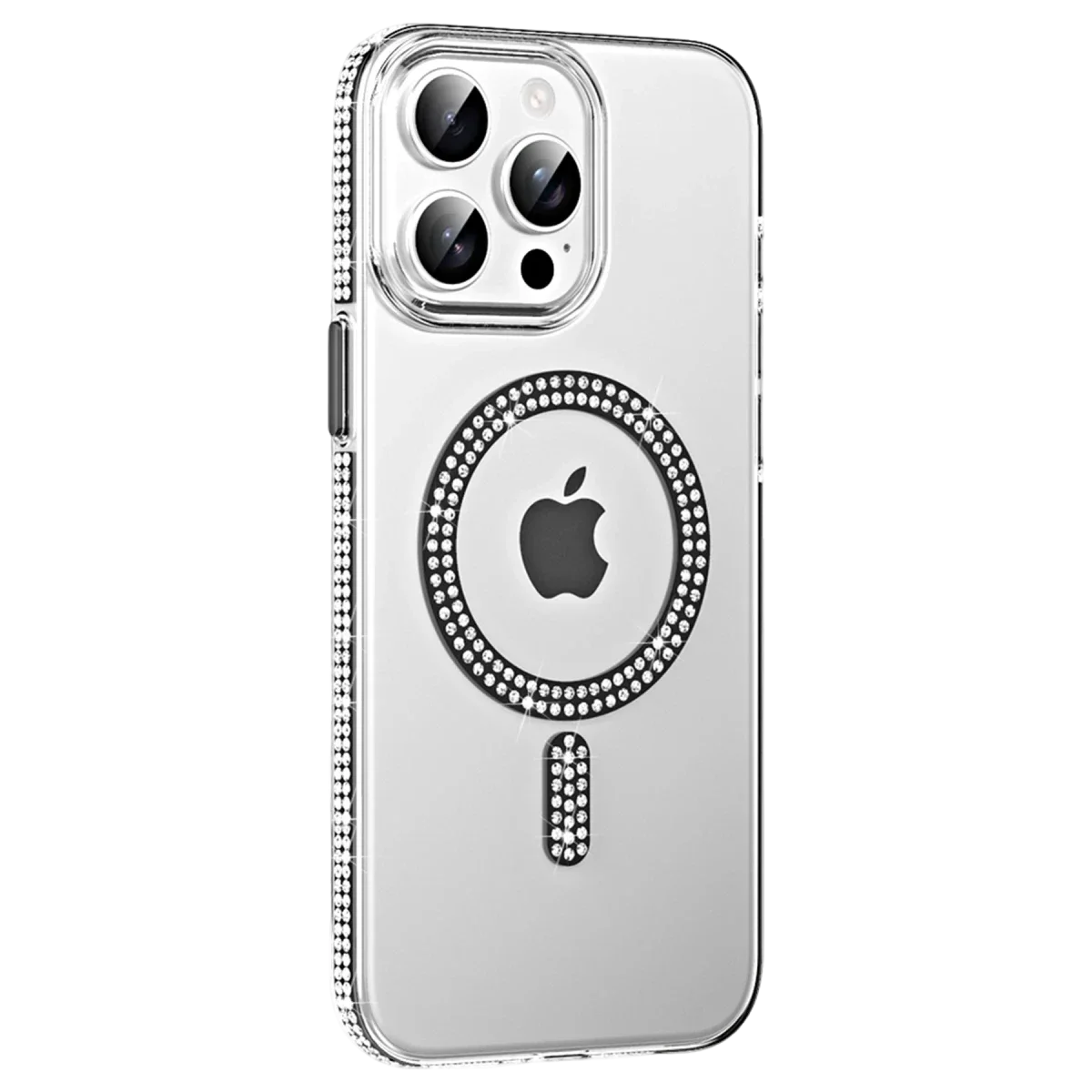 Joko Apple iPhone 14 Pro Max Move Taşlı Magsafe Kapak - Siyah