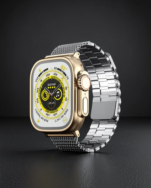Apple Watch 38mm Ascend Metal Kordon (saat Değildir) - Gümüş