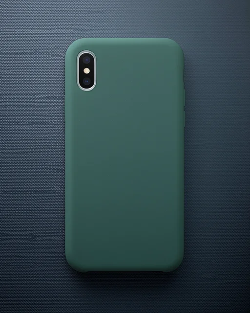 Apple İphone Xs Max Kılıf Lansman Legant Silikon - Koyu Yeşil