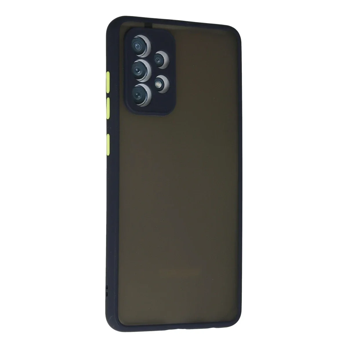 Samsung Galaxy A52 Kılıf Montreal Silikon Kapak - Lacivert görsel 2