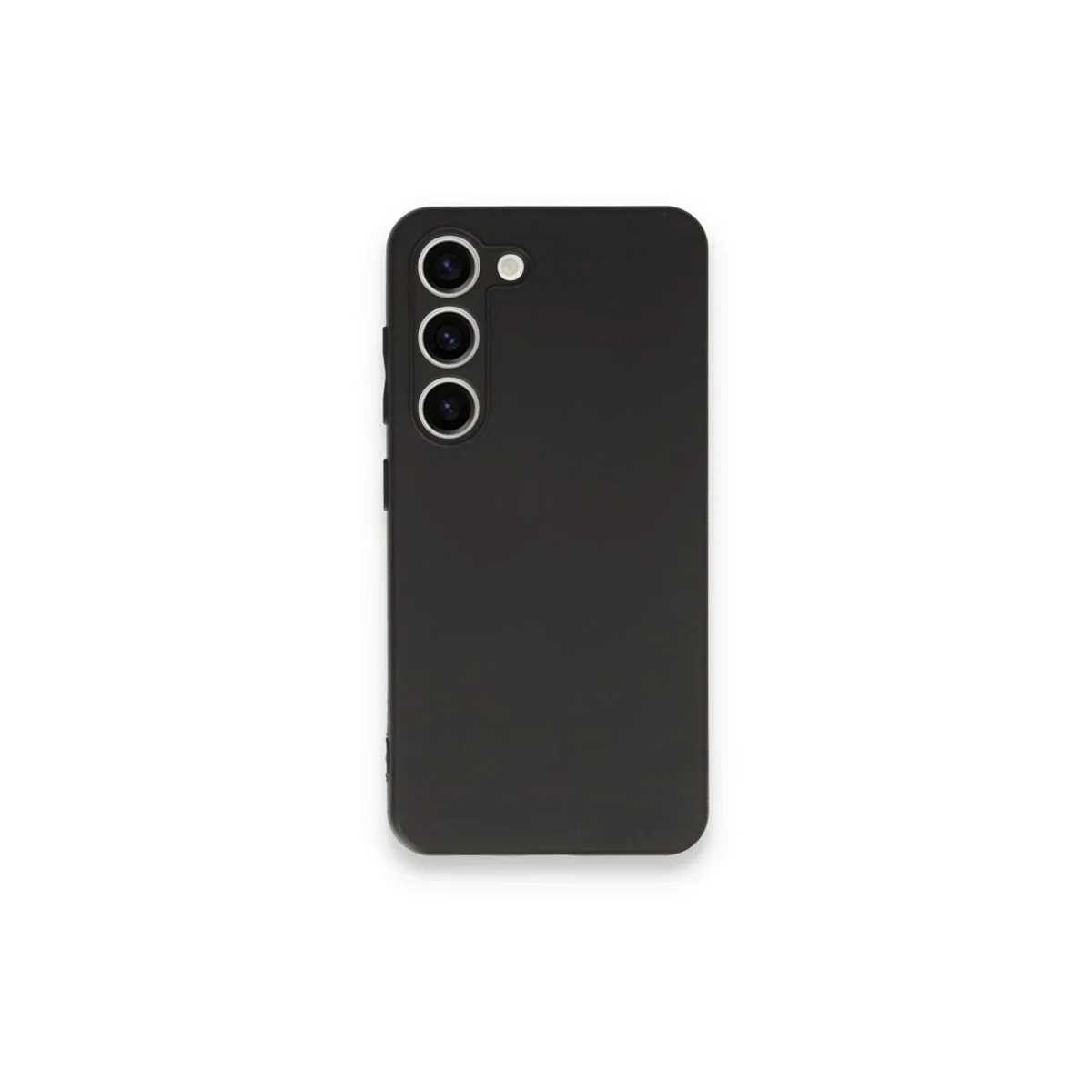 Samsung Galaxy S23 Plus Kılıf First Silikon - Siyah