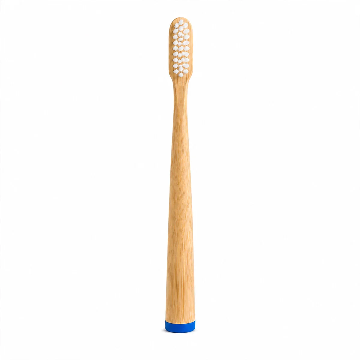 Ahşap - Bambu Mavi Sap - Ayaklı Diş Fırçası