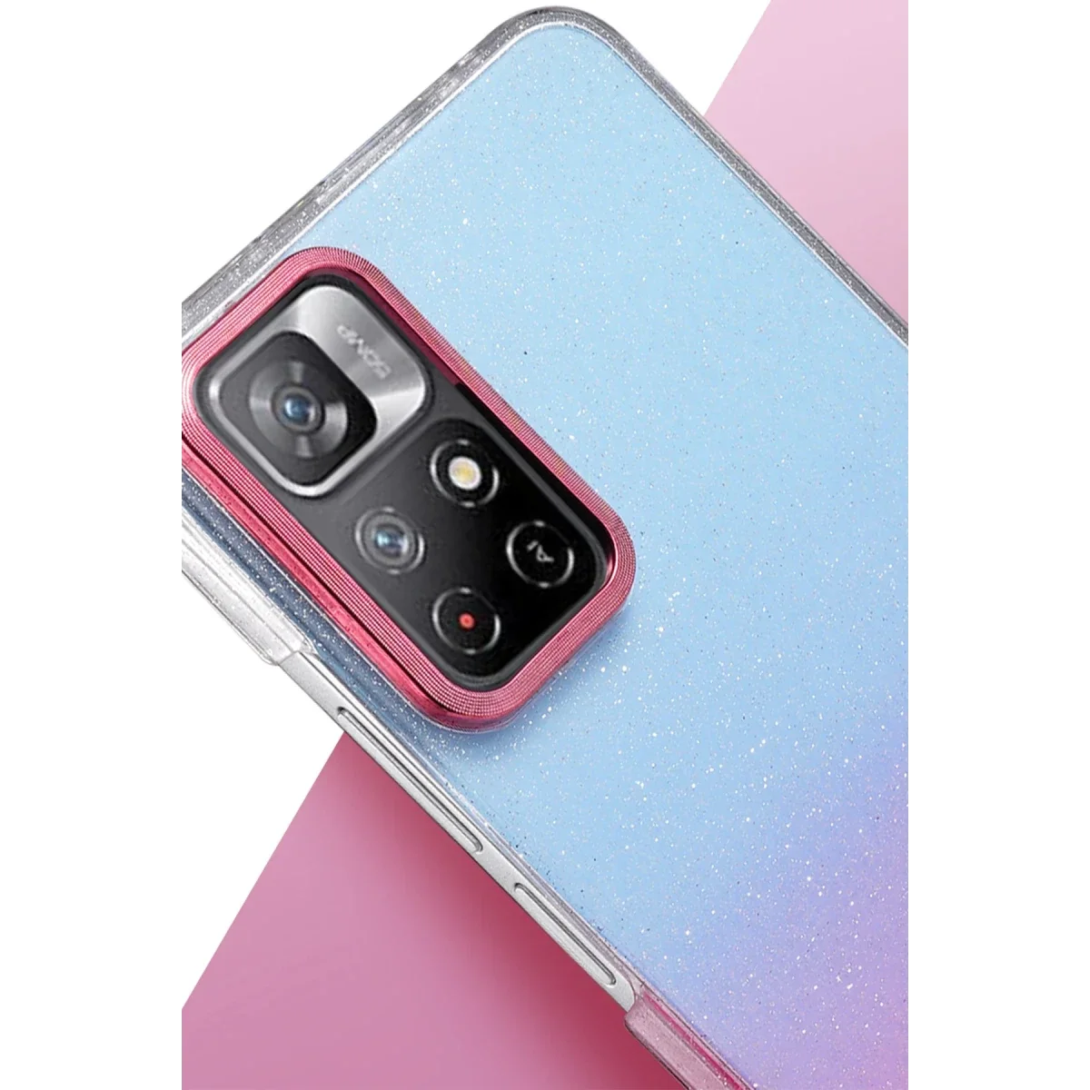 Xiaomi Redmi Note 11 Pro Glossy Kapak - Siyah görsel 2