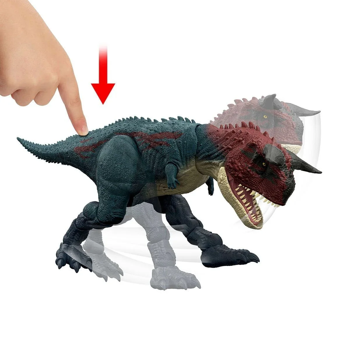JKG85 Jurassic World Carnotaurus Figürü görsel 4
