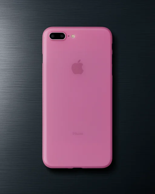 Apple İphone 7 Plus Kılıf Pp Ultra İnce Kapak - Pembe