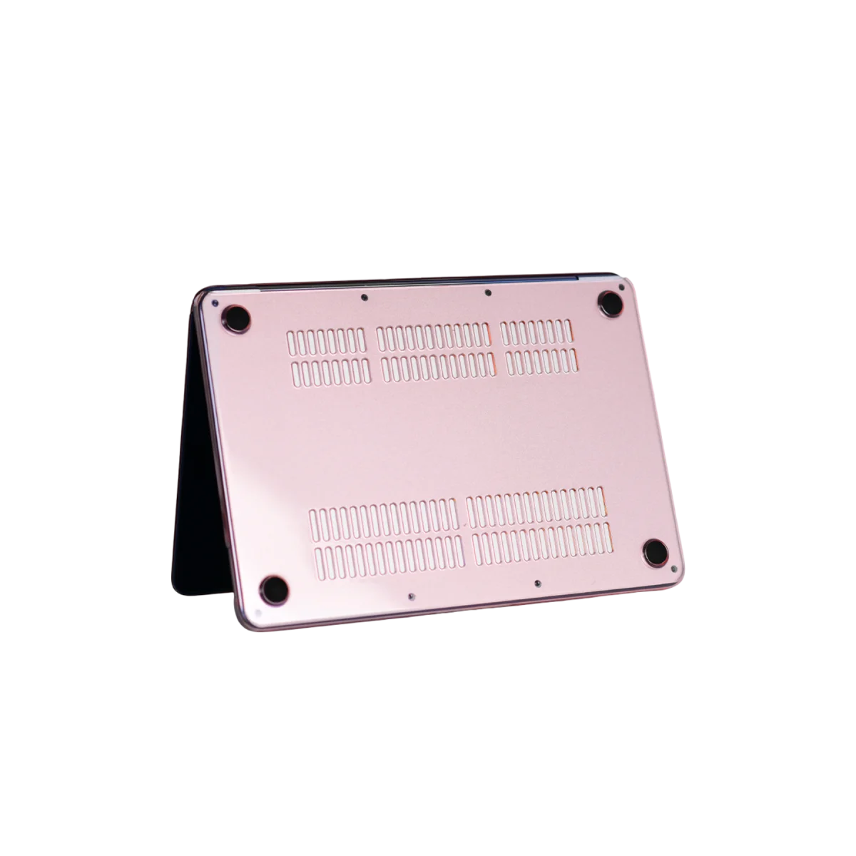 Apple MacBook Neo Şeffaf Macbook Kapak - Pembe görsel 3