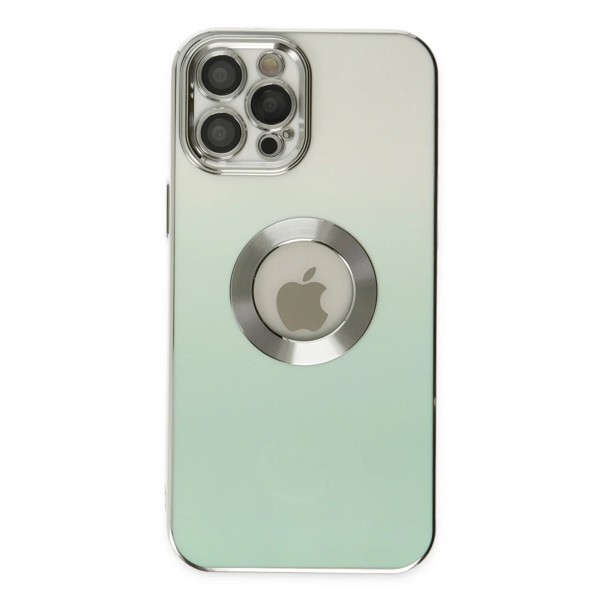 Apple İphone 12 Pro Kılıf Best Silikon - Turkuaz
