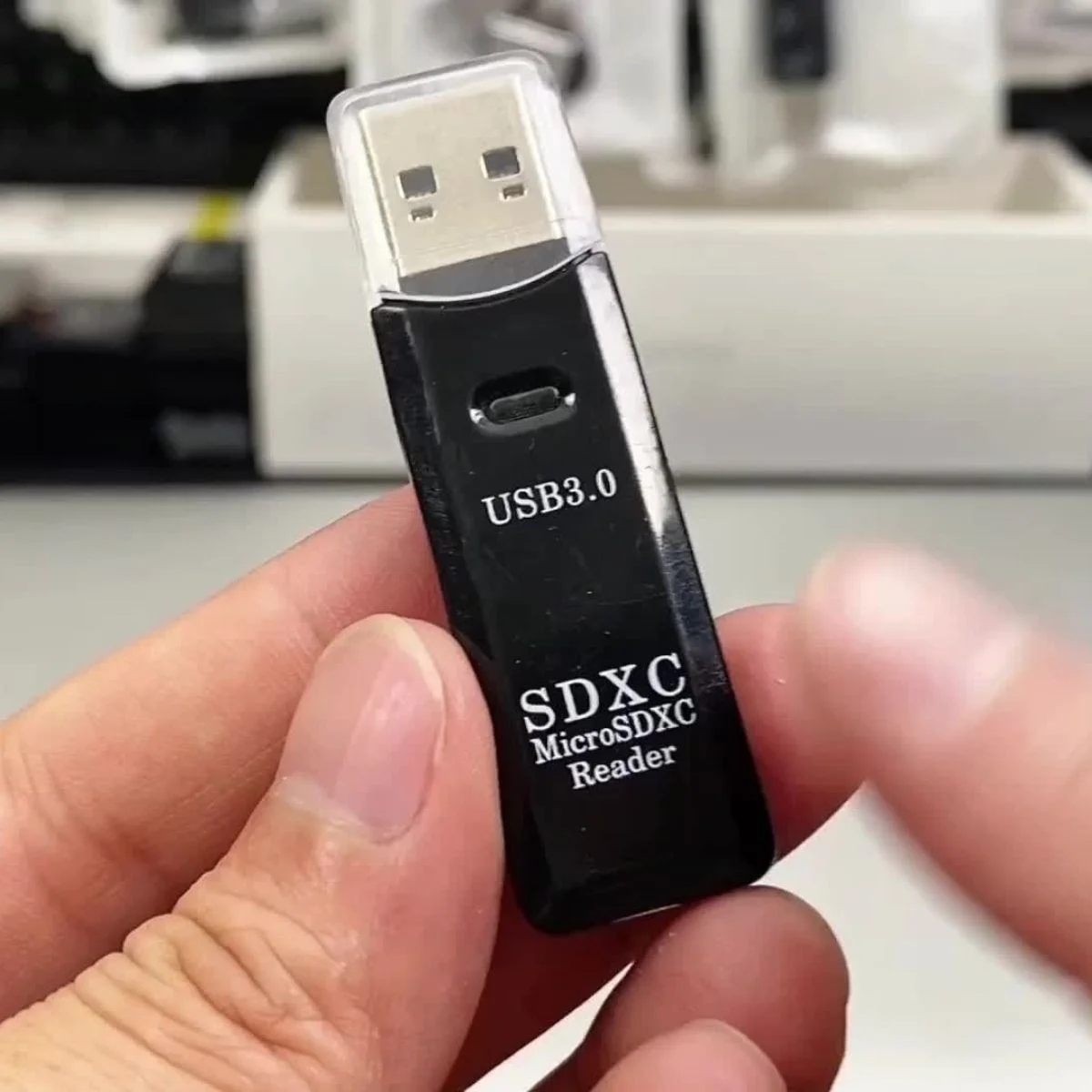 2in1 Usb 3.0 cro Sd Hafıza Kartı - Tf Kart Okuyucu Hub Adaptör Veri Aktarıcı görsel 4