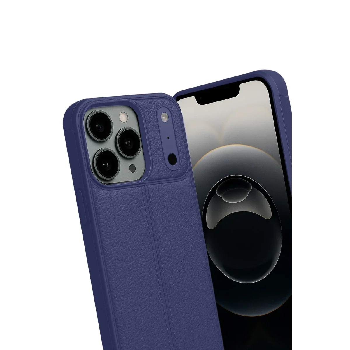 Apple iPhone 17 Pro Max Auto Focus Kapak - Lacivert görsel 3