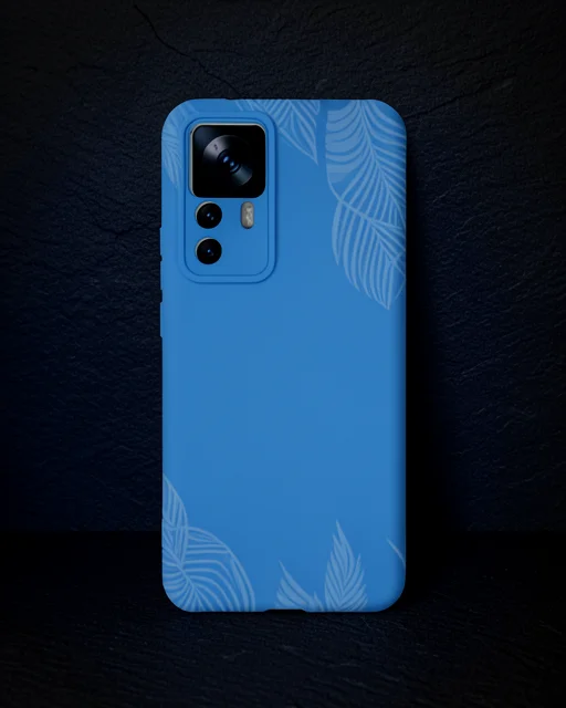 Xiaomi Mi 12t Pro Kılıf Nano İçi Kadife Silikon - Mavi