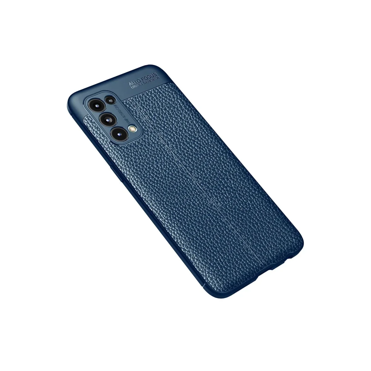 Oppo Reno 5 Kılıf Auto Focus Kapak - Lacivert görsel 2