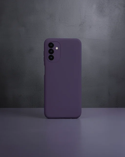 Samsung Galaxy A14 4g Kılıf Nano İçi Kadife Silikon - Mor