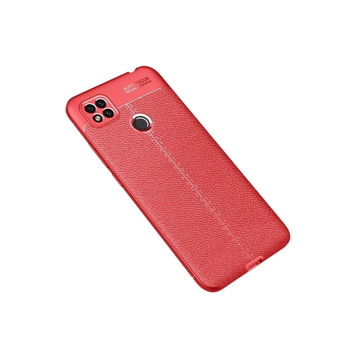 Xiaomi Redmi 9C Kılıf Auto Focus Kapak - Kırmızı görsel 2