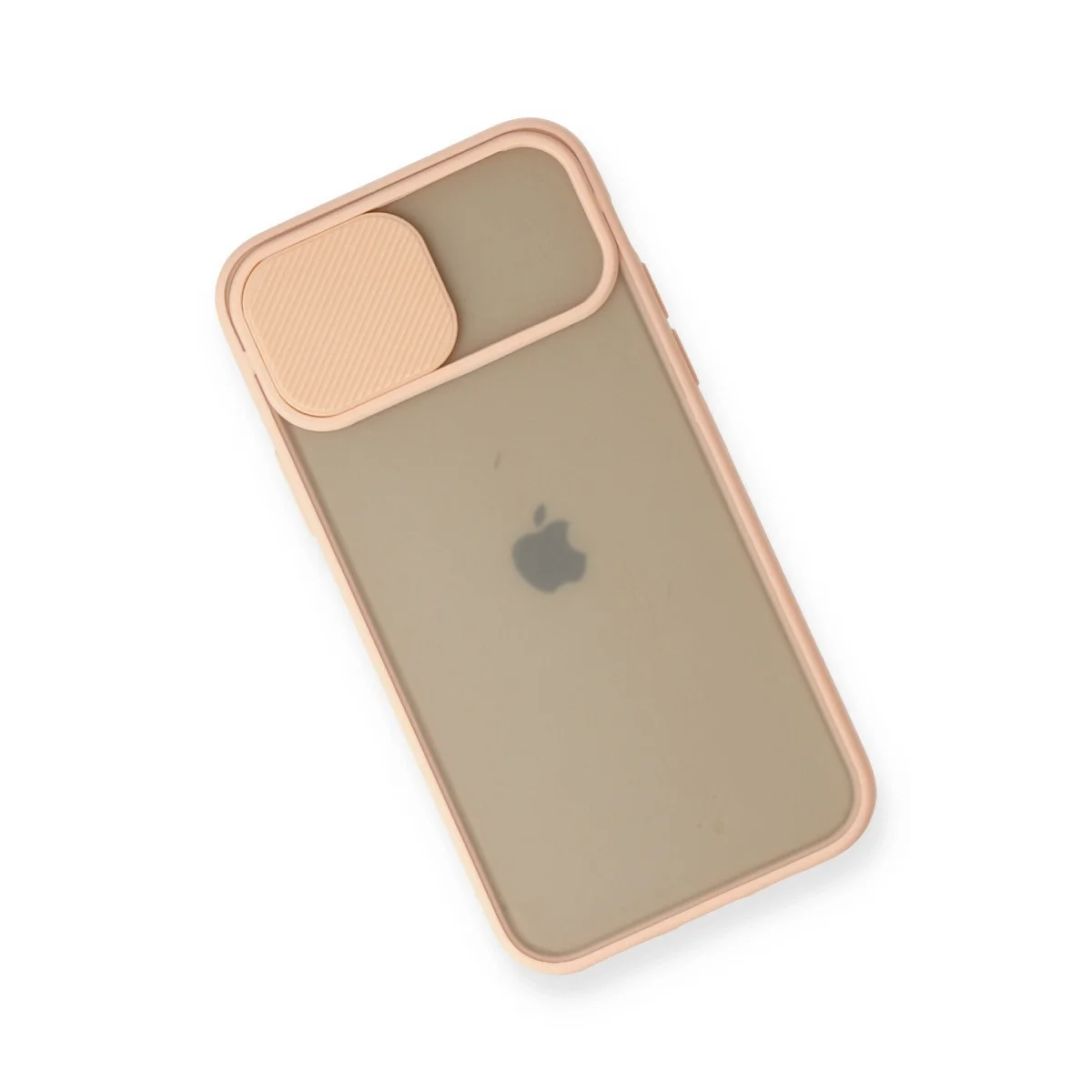 Apple İphone 11 Pro Kılıf Palm Buzlu Kamera Sürgülü Silikon - Pembe görsel 3