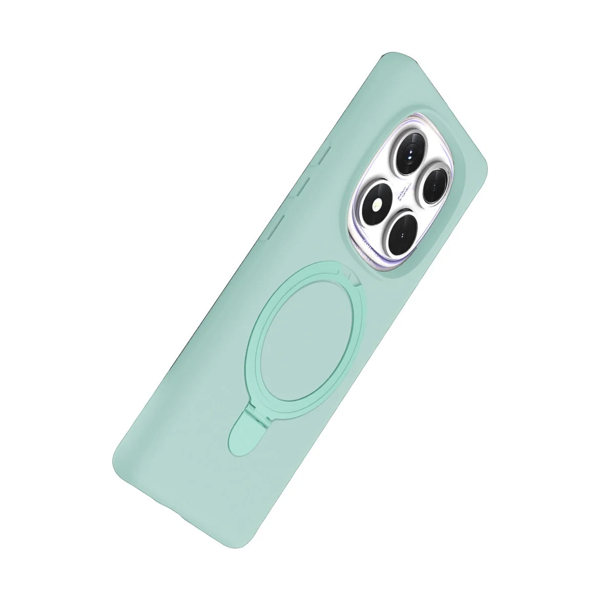 Xiao Red Note 14 Pro 5g Regal Magsafe Standlı Kapak - Su Yeşili görsel 4