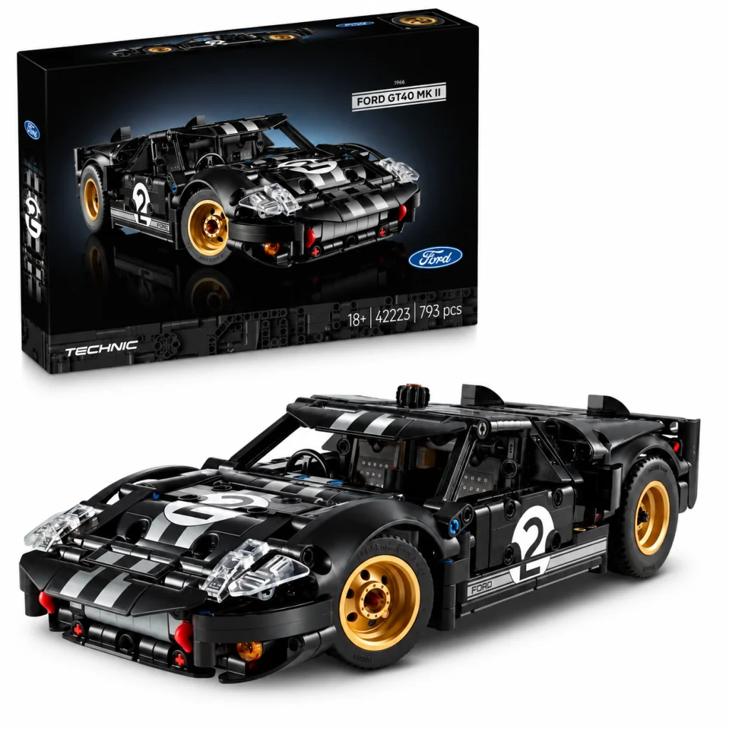 42223 Technic 1966 Ford GT40 MKII 793 parça +18 yaş görsel 5