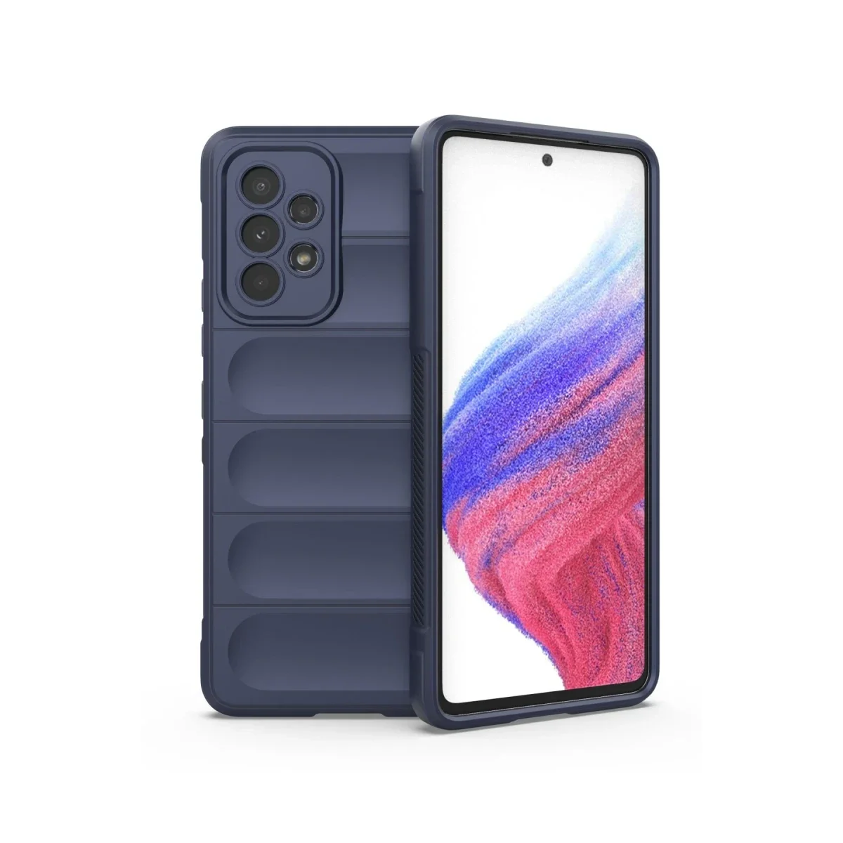 Samsung Galaxy A53 5G Kılıf Optimum Silikon - Lacivert