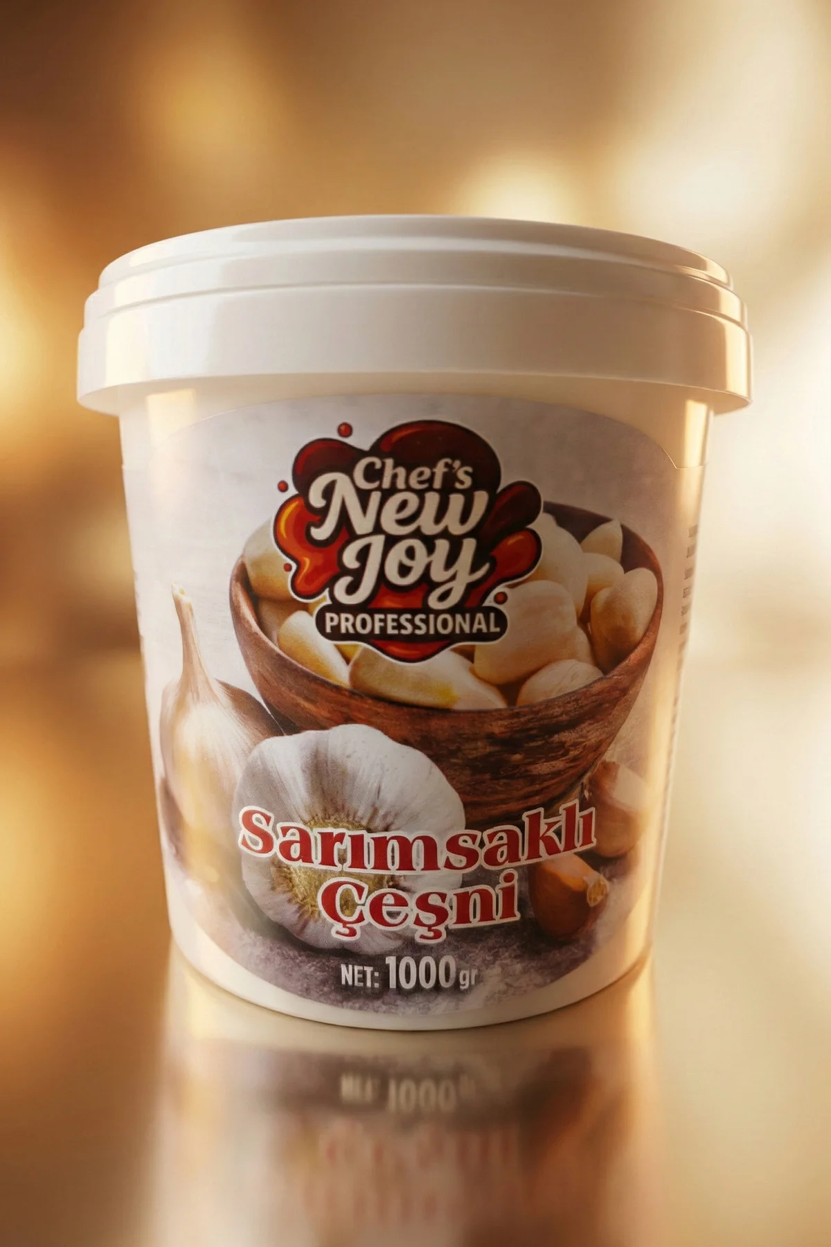 Sarımsaklı Çeşni 1000 G X 8 Adet - 1 Koli (Koli Bazlı Avantaj Paketi) görsel 3