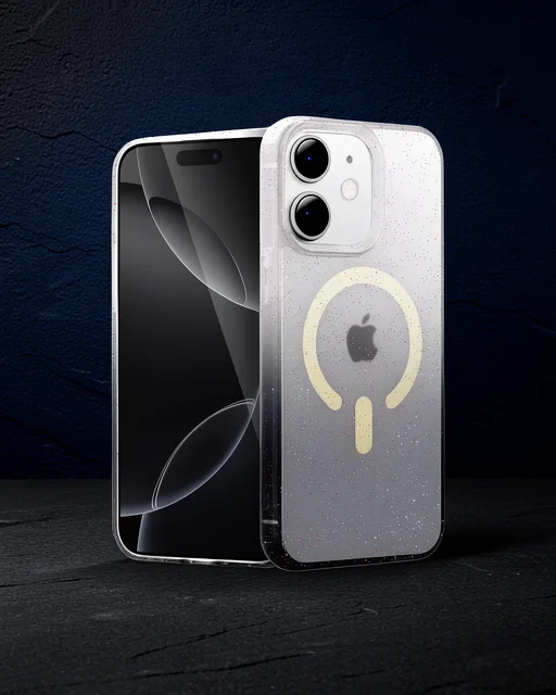 Apple İphone 11 Pummel Shiny Magsafe Kapak - Siyah