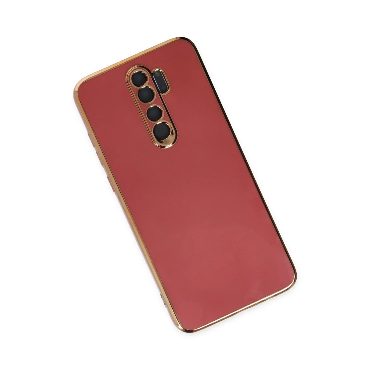 Xiaomi Redmi Note 8 Pro Kılıf Volet Silikon - Kırmızı görsel 2