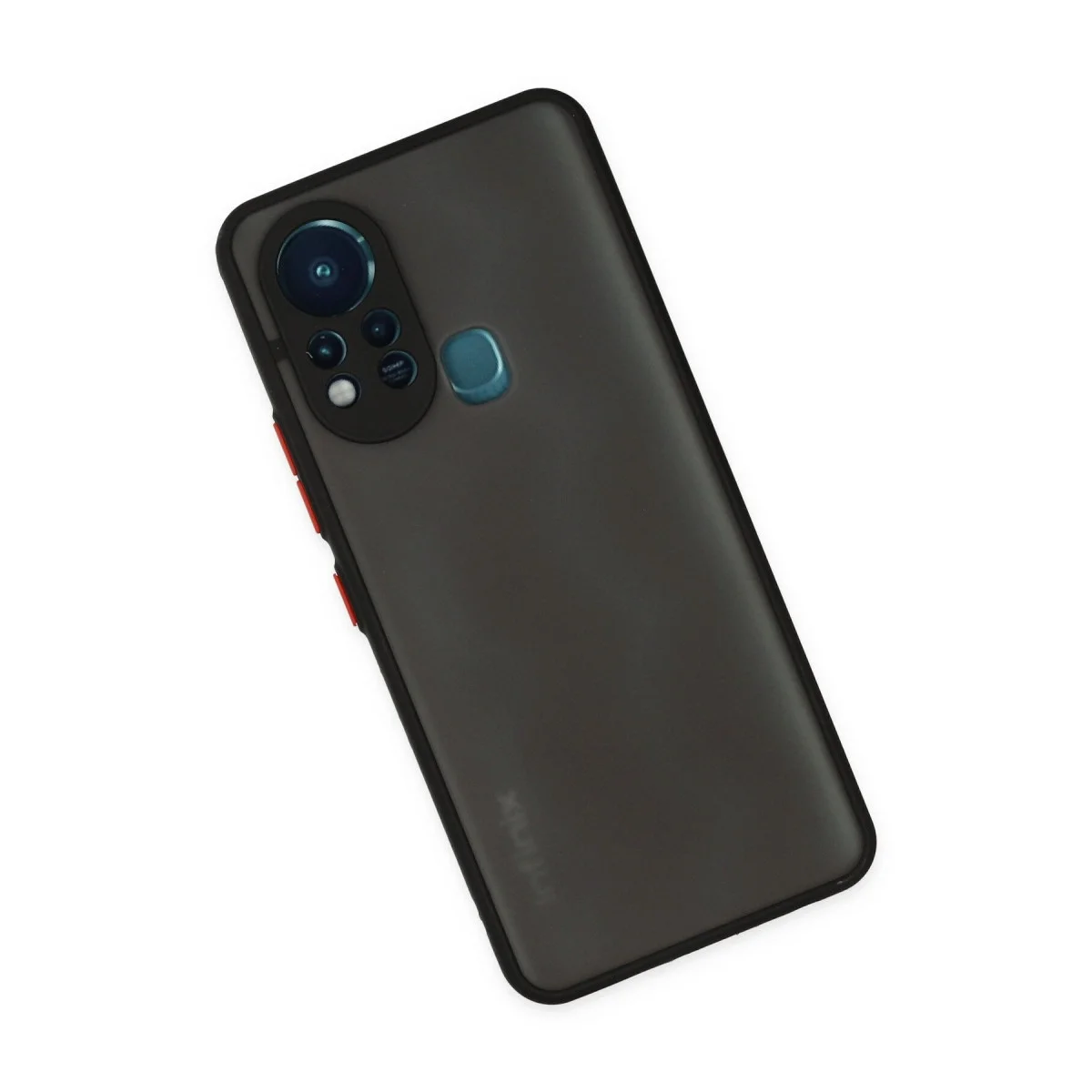 İnfinix Hot 11s Kılıf Montreal Silikon Kapak - Siyah görsel 3