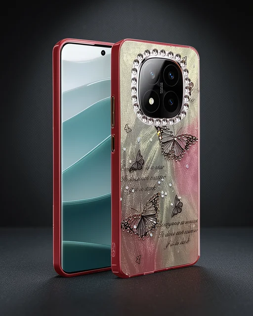 Xiaomi Redmi Note 14 Pro 5g Kılıf Blade Aynalı Desenli Kapak - Desen 6