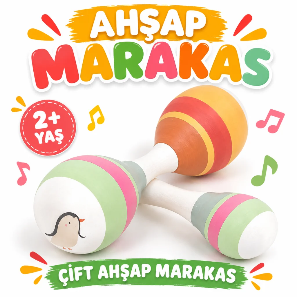 Ahşap Marakas görsel 2