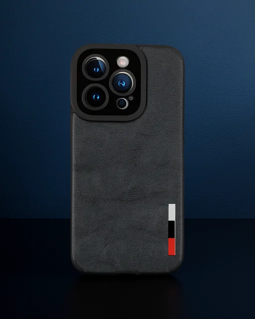 Apple İphone 14 Pro Kılıf Loop Deri Silikon - Siyah