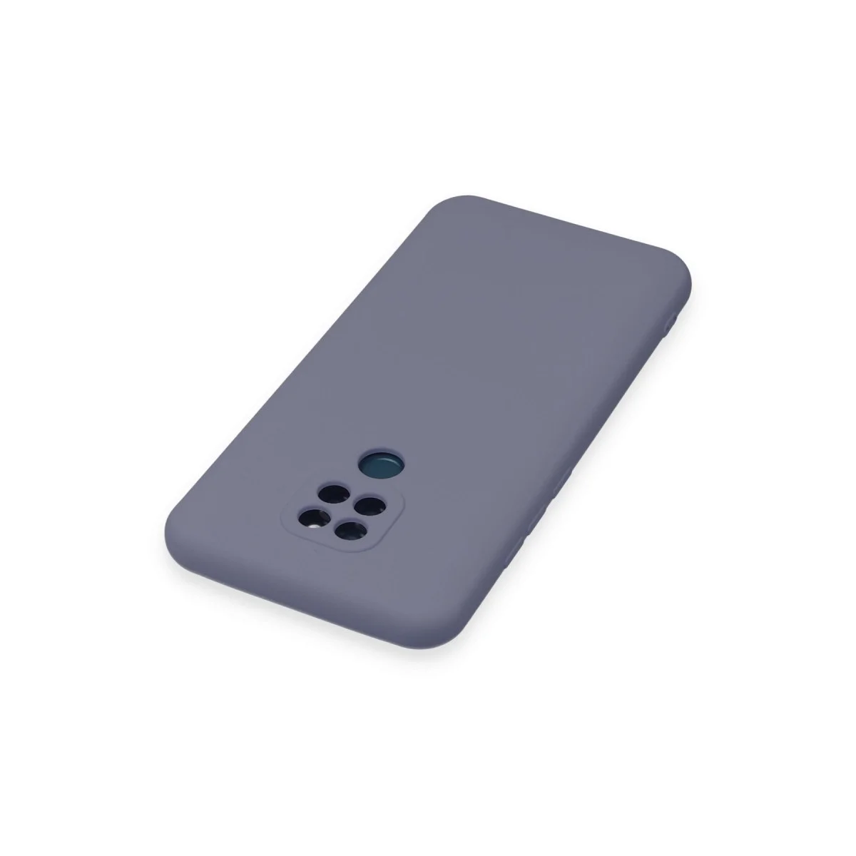 General Mobile Gm 20 Kılıf Nano İçi Kadife Silikon - Gri görsel 4