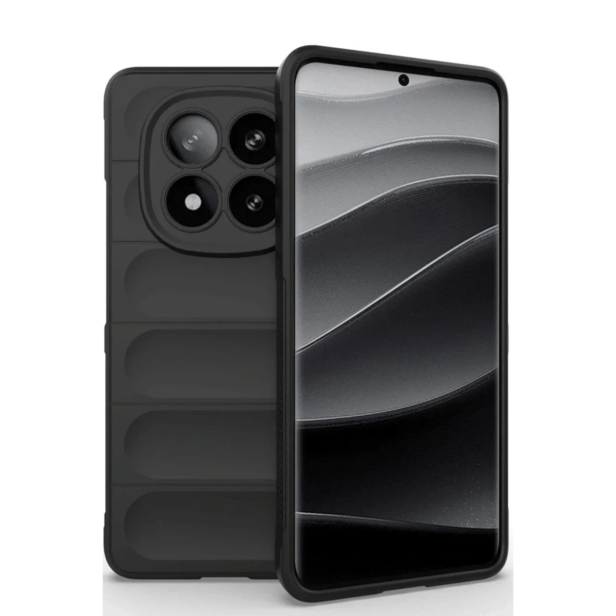 Xiaomi Redmi Note 14 Pro 5G Kılıf Optimum Silikon - Siyah