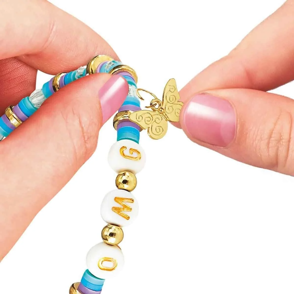 00065625 Sun-cza-hobi Set Shımmer N Sparkle Sparklıng A To Z Fashıon Bracelets görsel 2
